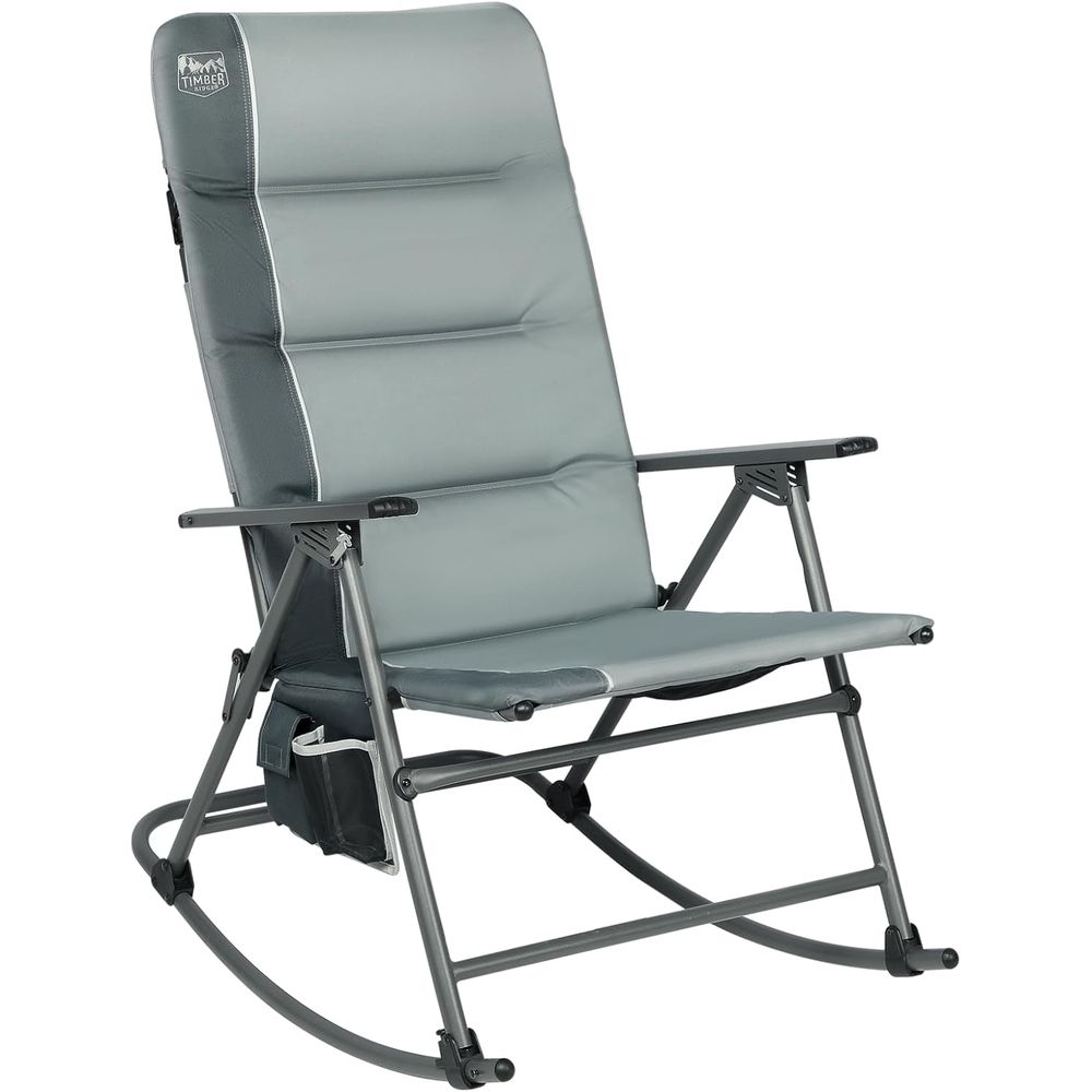 Outdoor Camping Rocker - كرسي هزاز كبير الحجم للتخييم، كرسي