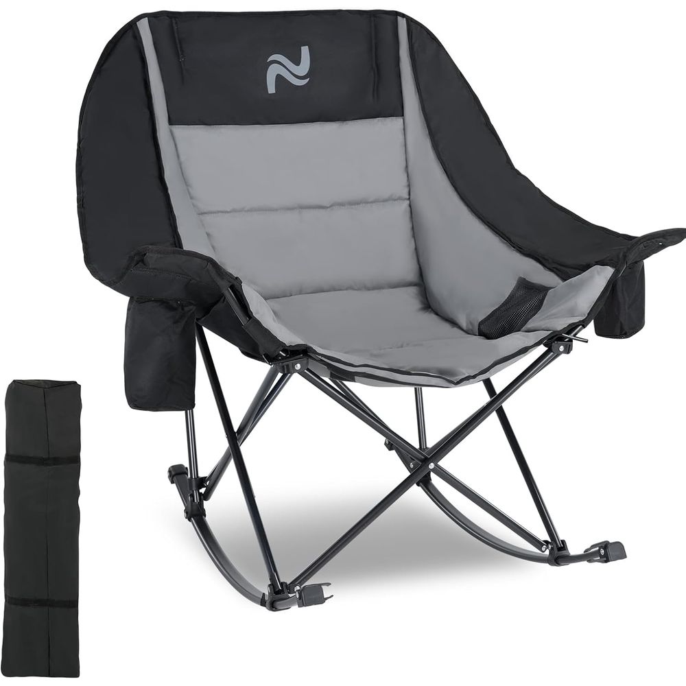 Outdoor Camping Rocker - كرسي هزاز محمول للاستخدام الخارجي مع