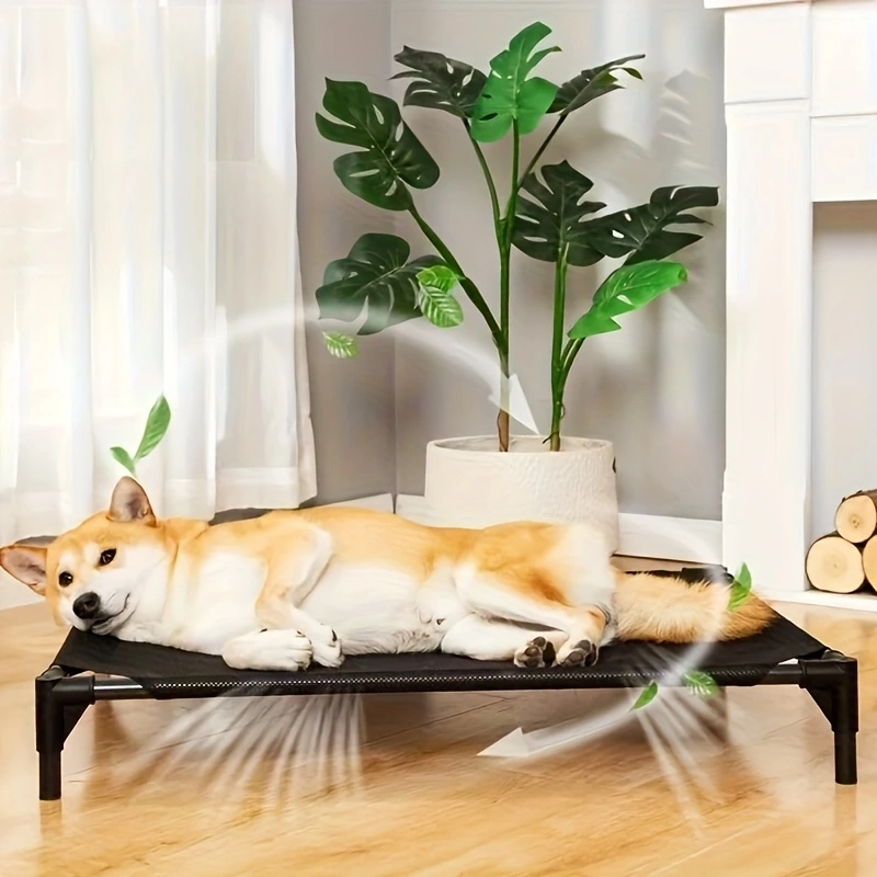 Outdoor Camping Dog Bed - سرير كلب مرتفع للتبريد - مرتفع