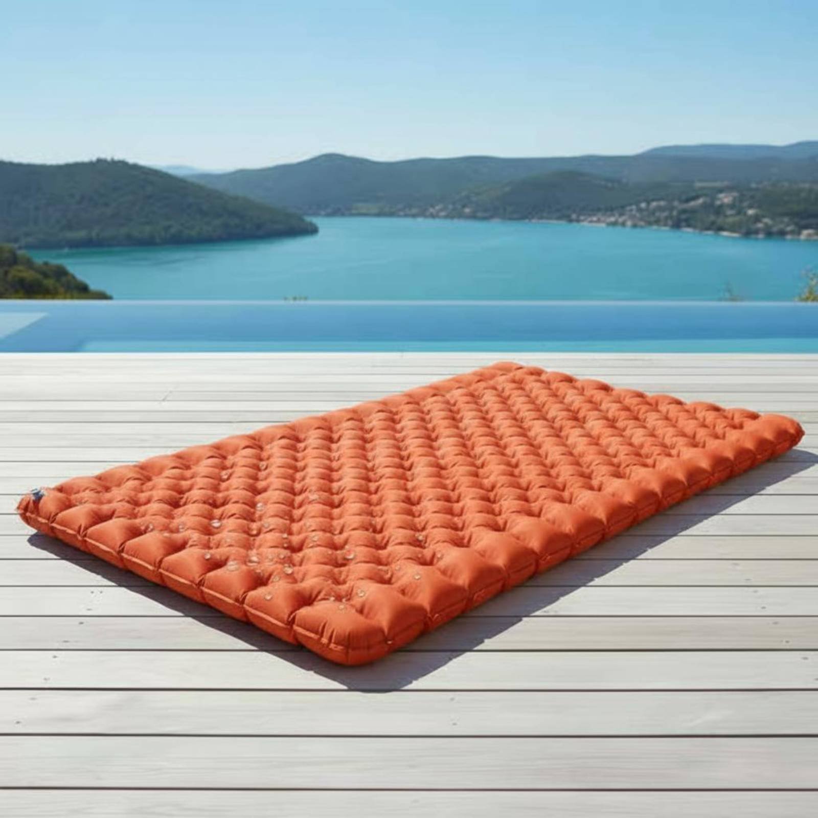 Outdoor Camping Rugs - فراش تخييم قابل للنفخ من النايلون