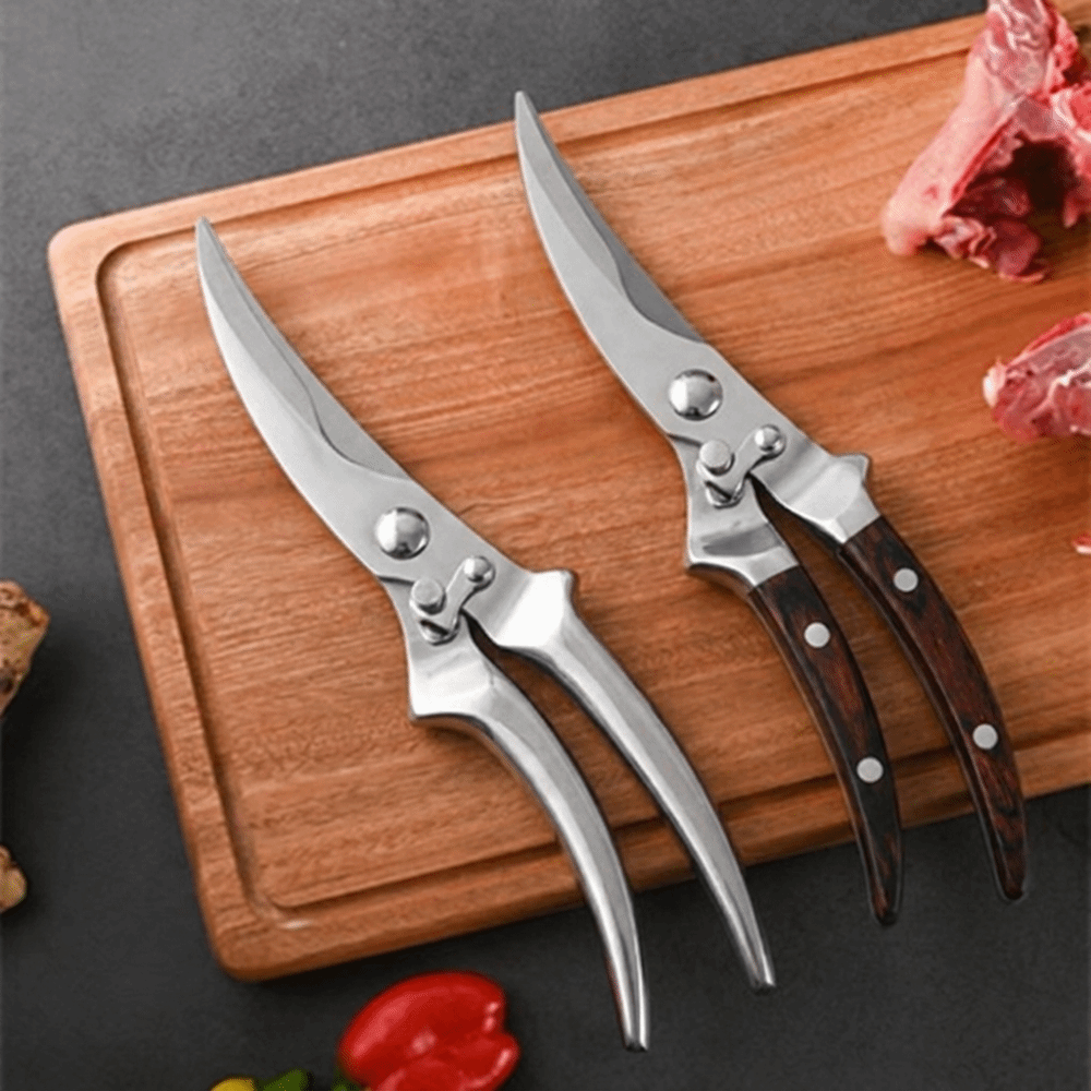 Outdoor Camping Kitchen - مقص مطبخ من الفولاذ المقاوم للصدأ،