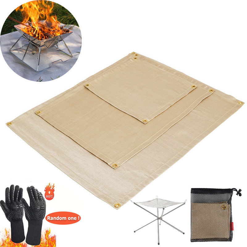 Outdoor Camping Rugs - حصيرة عازلة للحرارة مقاومة للحريق للتخييم