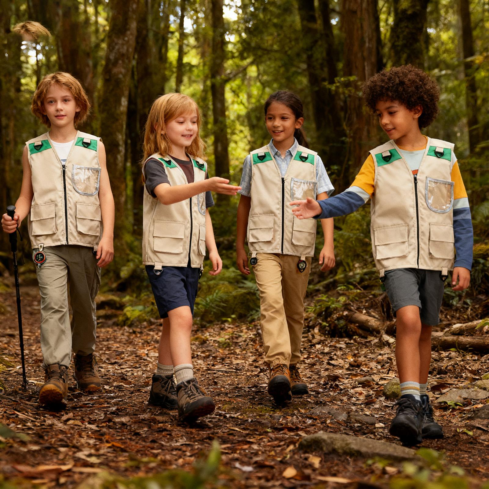 Outdoor Camping Activities For Kids - أطفال البضائع سترة بلا أكمام زي
