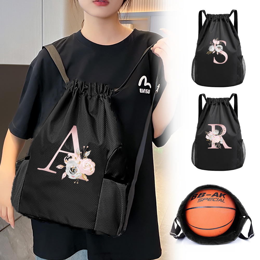 Dry Bag Waterproof - حقيبة سوداء برباط، حقيبة ظهر للجيم،
