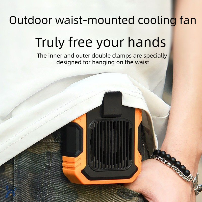 Outdoor Camping Ventilator - مروحة محمولة قابلة للشحن عبر USB
