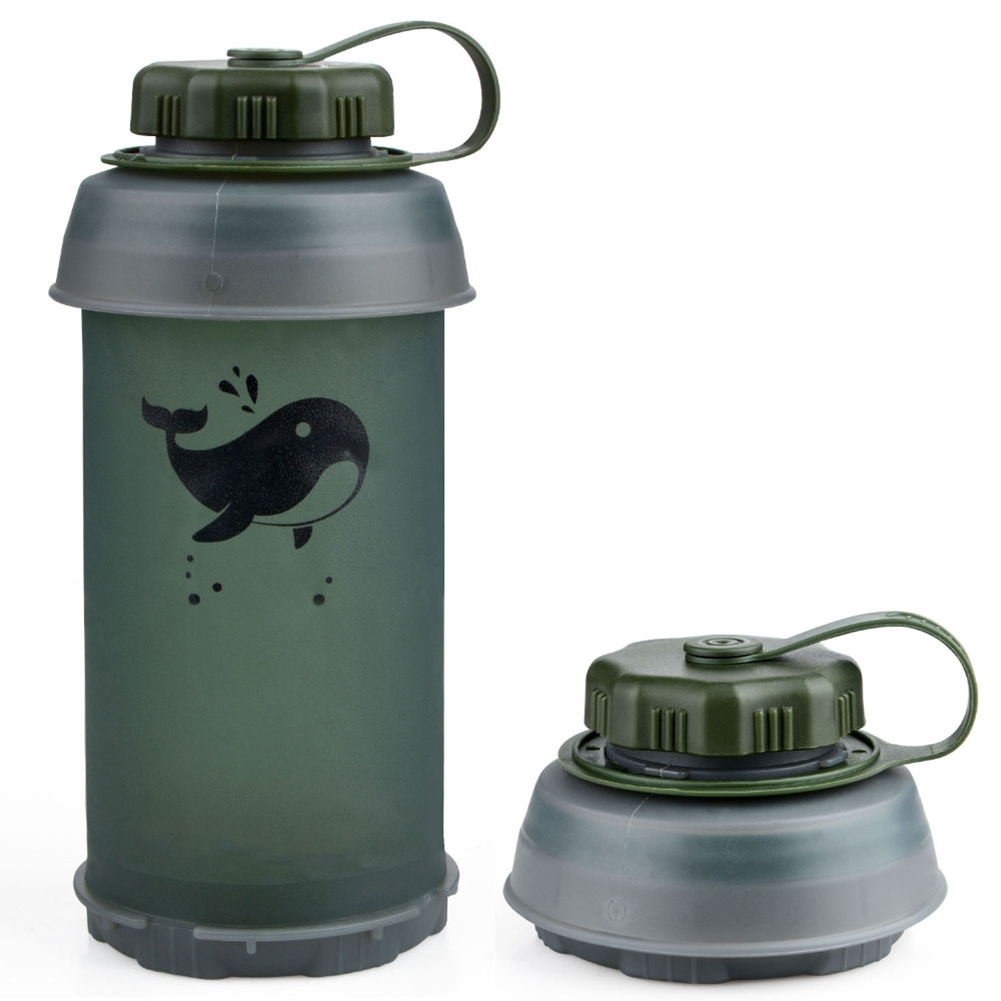 زجاجة ماء قابلة للطي سعة 750 م - مراجعة Outdoor Camping Water Tank وسعره