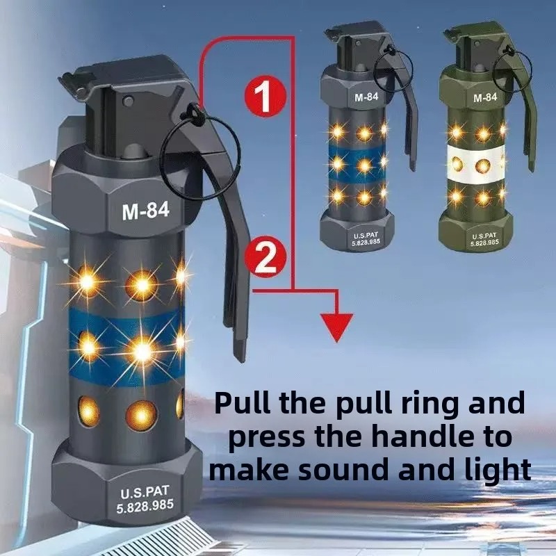 نموذج قنبلة M84 التكتيكية الوه - مراجعة Outdoor Camping Essential Gear وسعره