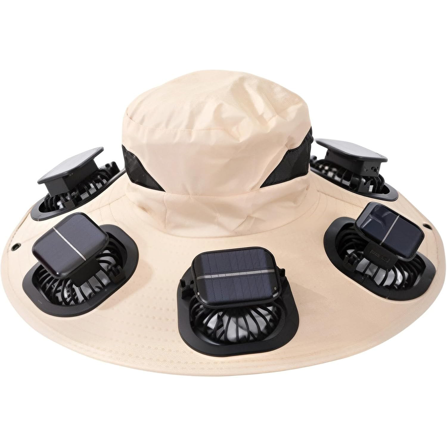 قبعة شمسية بـ 6 مراوح للرجال ل - مراجعة Outdoor Camping Ventilator وسعره