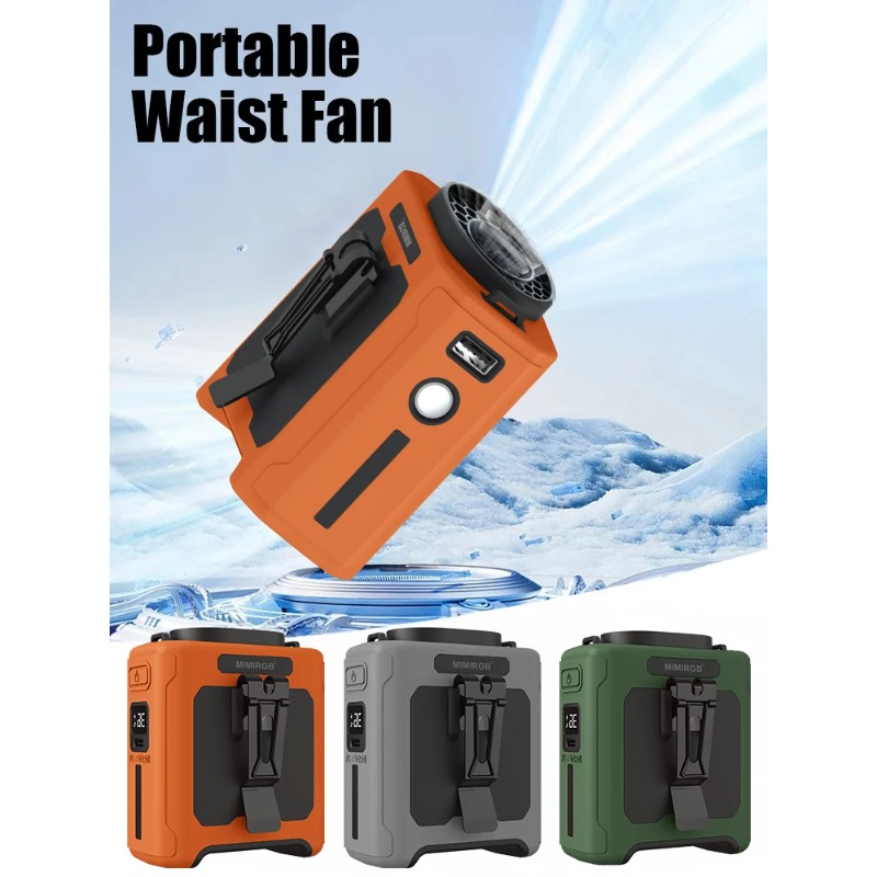 LED الإضاءة معلقة الرقبة الريا - مراجعة Outdoor Camping Ventilator وسعره