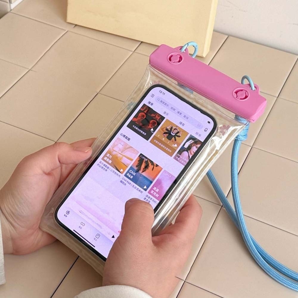 حقيبة هاتف مقاومة للماء بحزام  - مراجعة Dry Bag Waterproof وسعره
