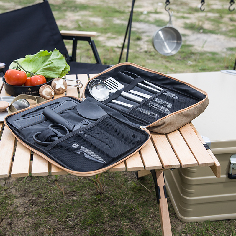 طقم أدوات طهي للتخييم مكون من  - مراجعة Outdoor Camping Uk وسعره