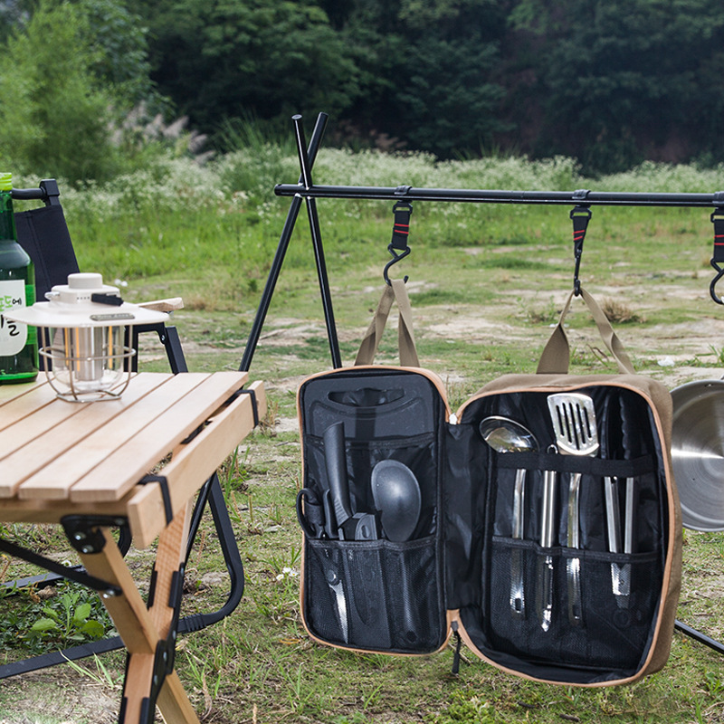 طقم أدوات طهي للتخييم مكون من  - مراجعة Outdoor Camping Uk وسعره
