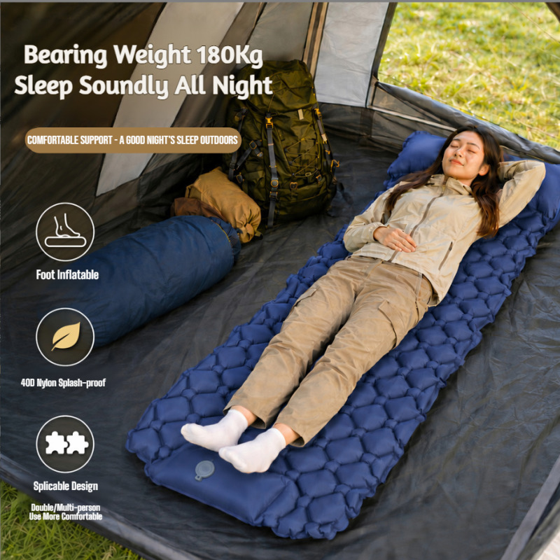 بساط نوم ذاتي النفخ للاستخدام  - مراجعة Outdoor Camping Rugs وسعره