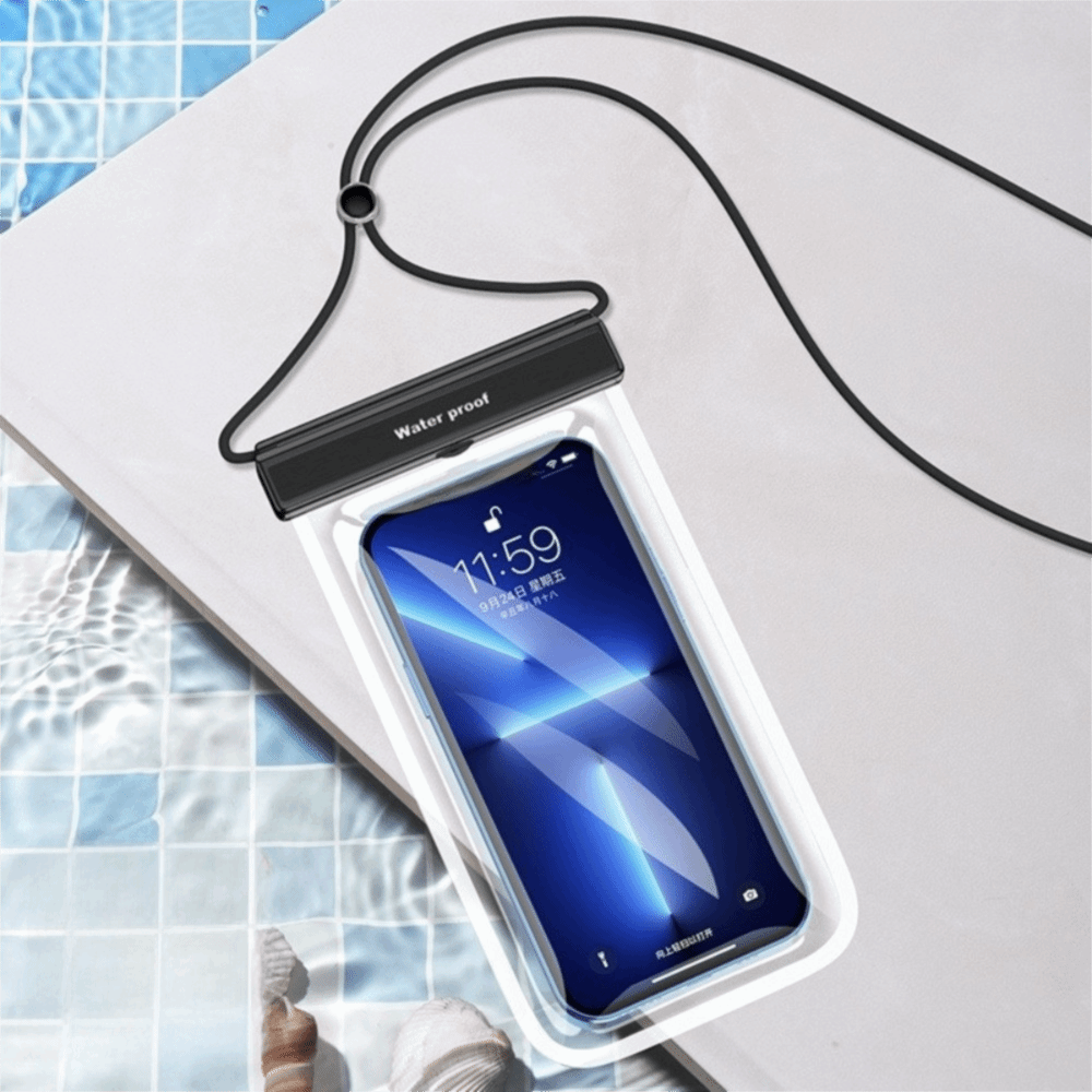 حقيبة هاتف مقاومة للماء بشاشة  - مراجعة Dry Bag Waterproof وسعره