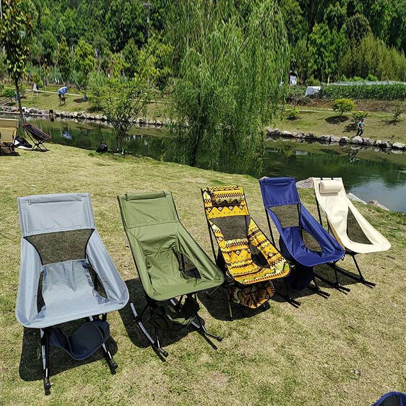 كرسي تخييم هزاز قابل للطي، هزا - مراجعة Outdoor Camping Rocker وسعره