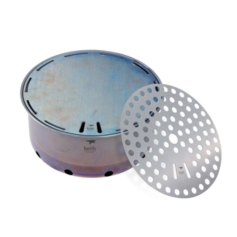 كيث-موقد محمول من التيتانيوم ا - مراجعة Outdoor Camping Oven وسعره
