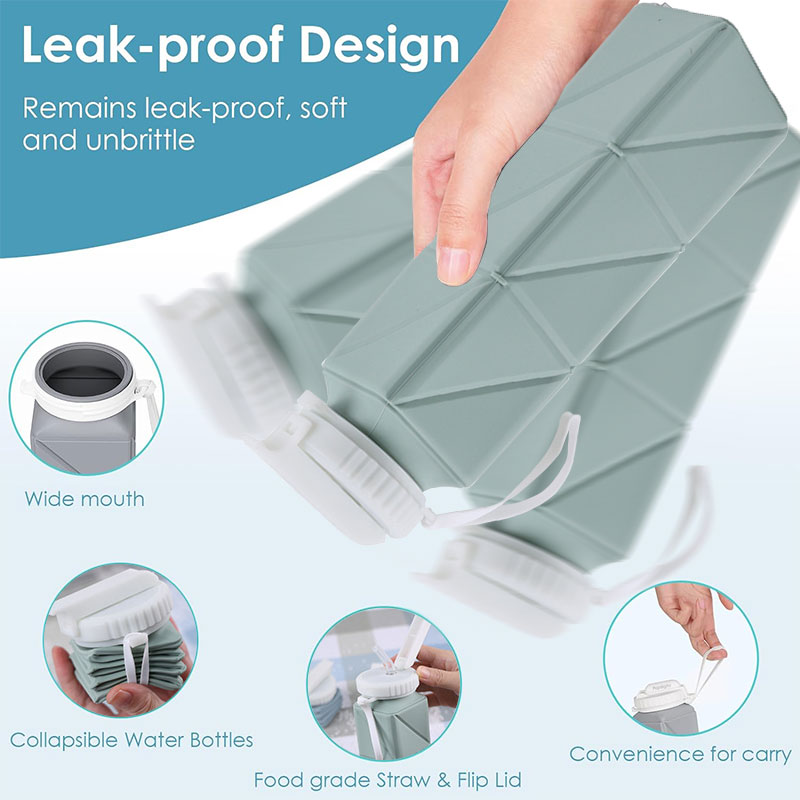 زجاجة مياه قابلة للطي بغطاء من - مراجعة Outdoor Camping Water Tank وسعره