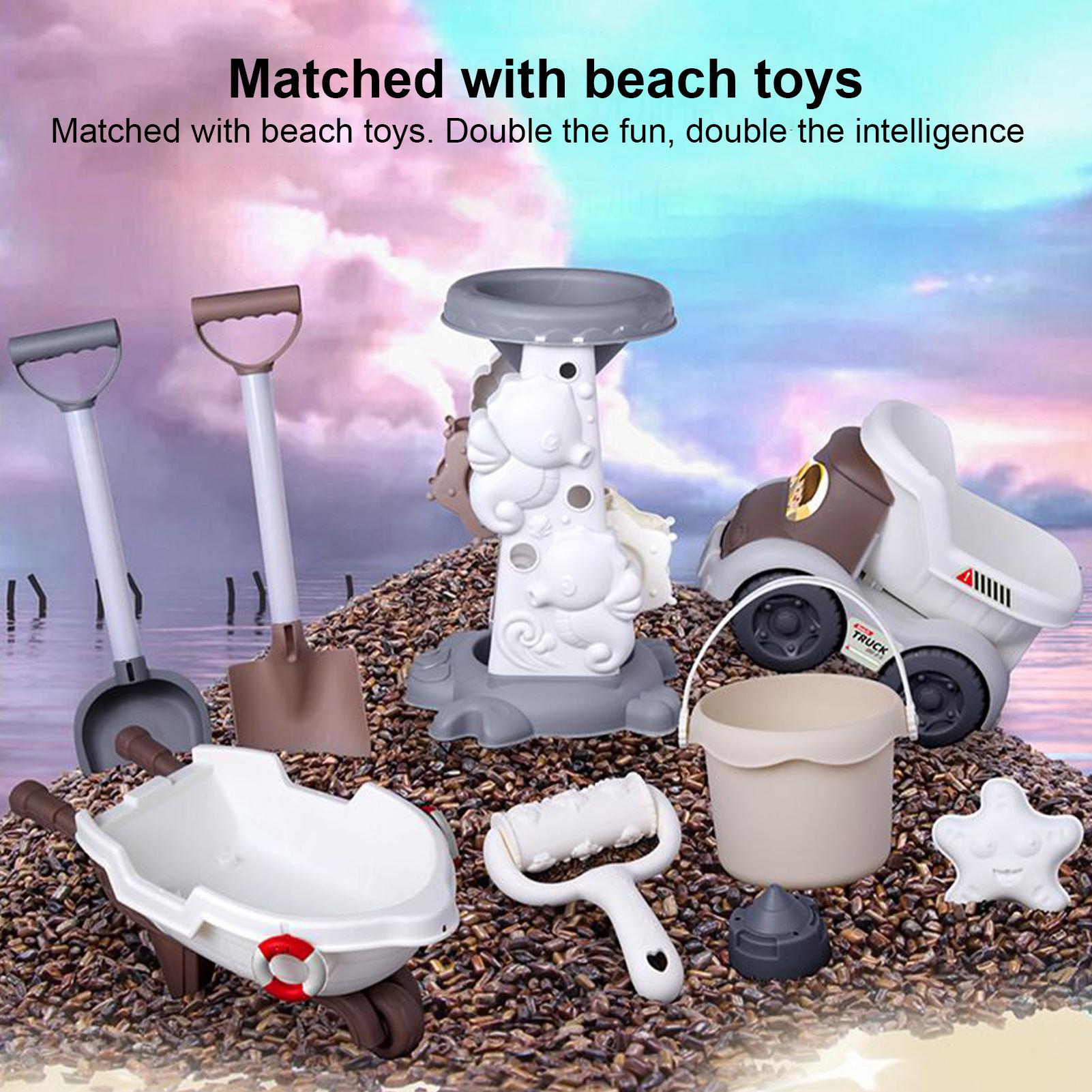 ألعاب رمل الشاطئ دلو رمل ومجار - مراجعة Outdoor Camping Activities For Kids وسعره