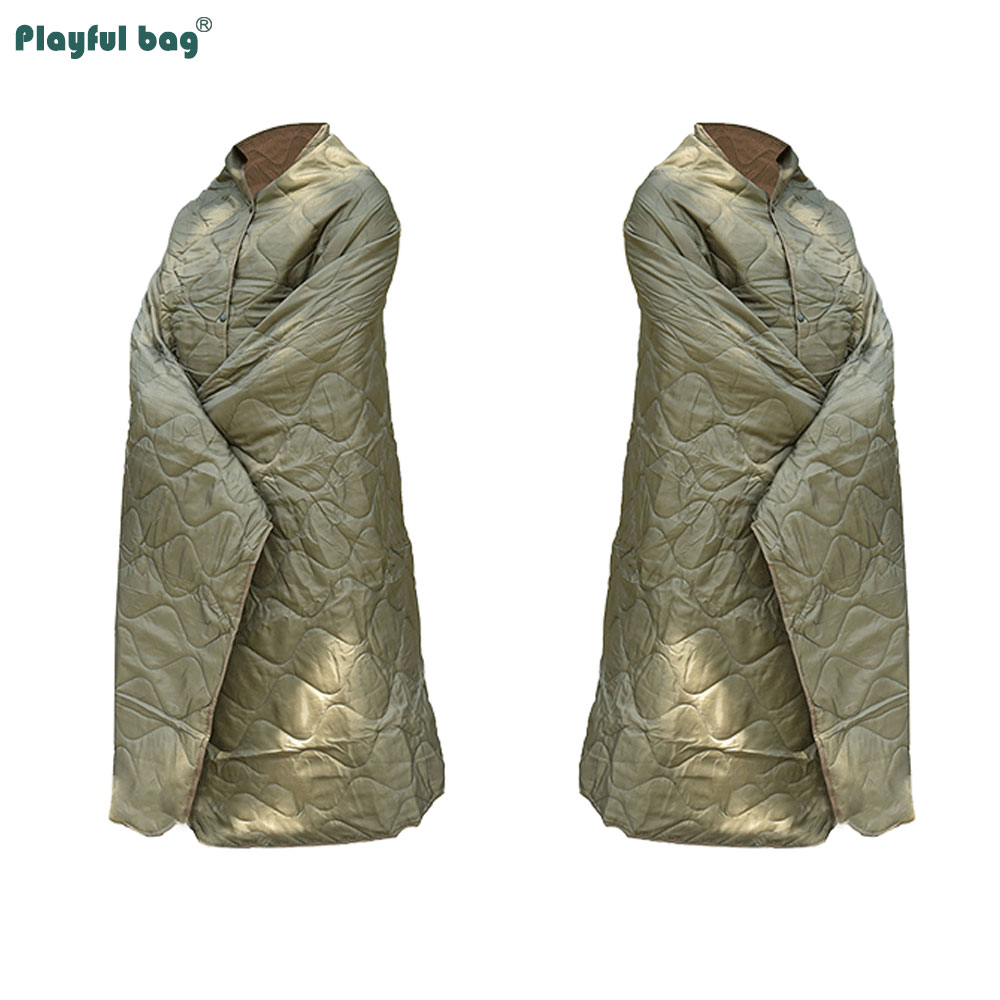 التخييم التمويه لحاف متعدد الو - مراجعة Outdoor Camping Blanket وسعره