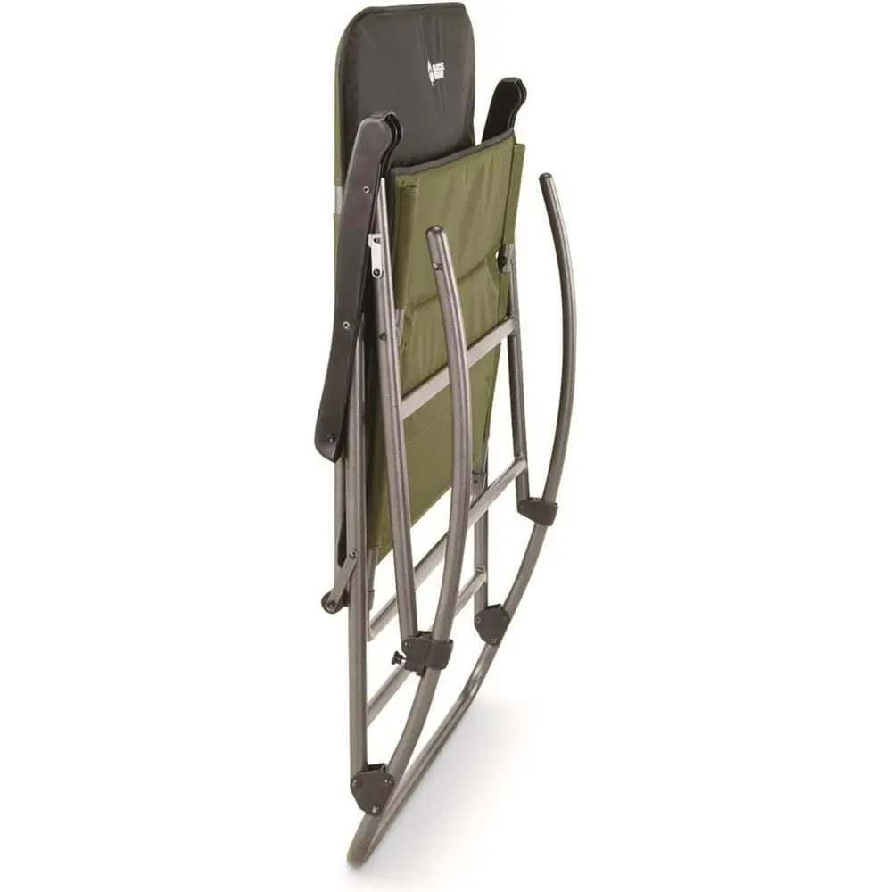 كرسي تخييم هزاز محمول كبير الح - مراجعة Outdoor Camping Rocker وسعره