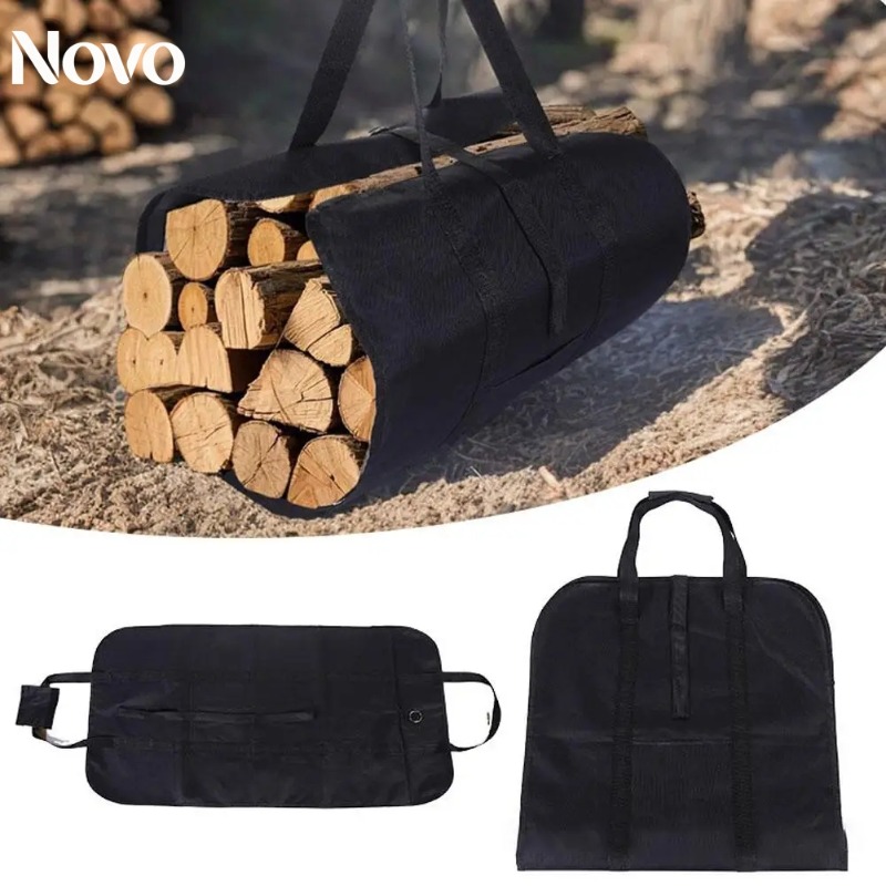 حقيبة حمل حطب الموقد، حقيبة تخ - مراجعة Outdoor Camping Fireplace وسعره