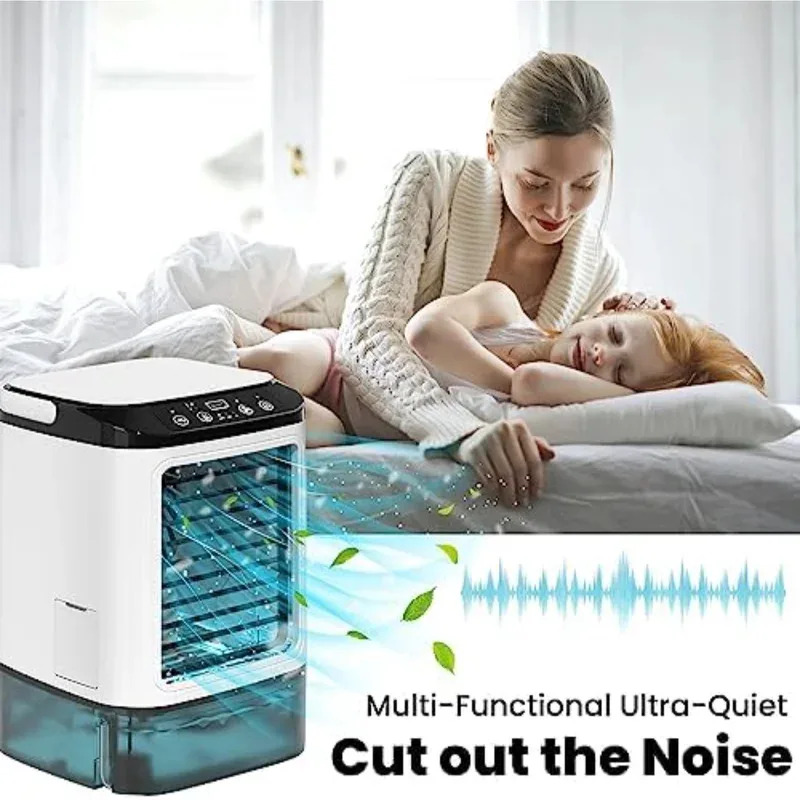 أحدث مروحة مكيف هواء صغيرة محم - مراجعة Outdoor Camping Ventilator وسعره