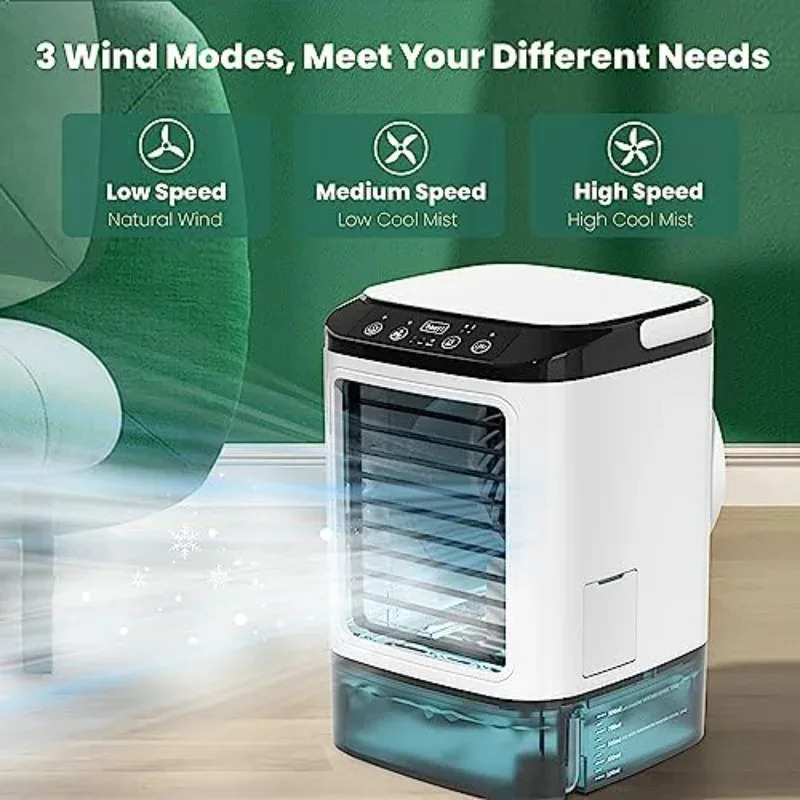 أحدث مروحة مكيف هواء صغيرة محم - مراجعة Outdoor Camping Ventilator وسعره