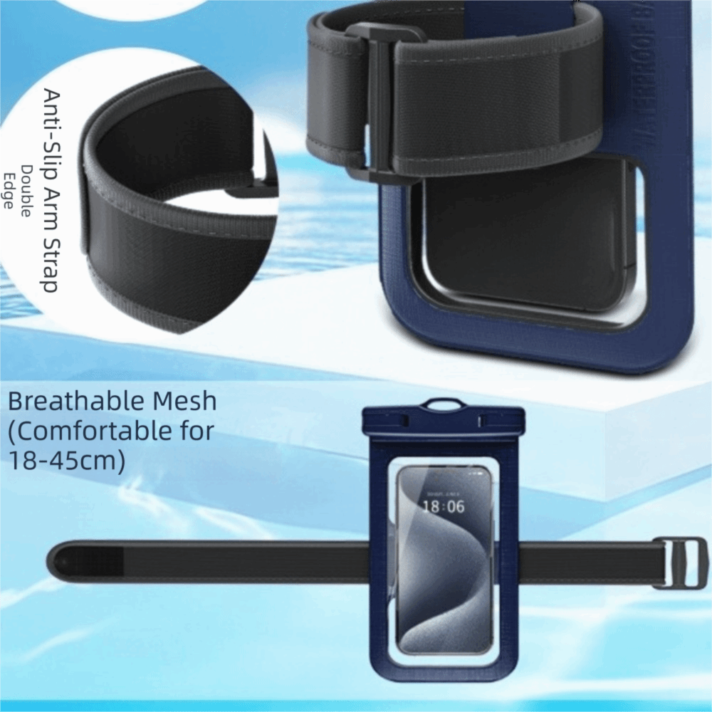 حقيبة هاتف مقاومة للماء بحزام  - مراجعة Dry Bag Waterproof وسعره