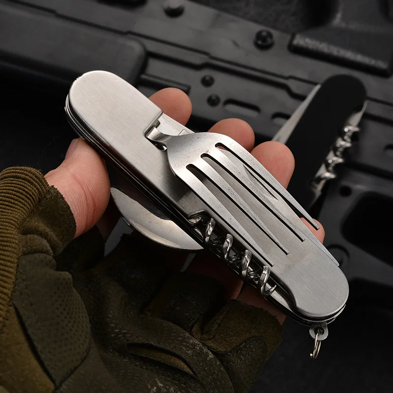 4 في 1 أدوات المائدة القابلة ل - مراجعة Outdoor Camping Uk وسعره