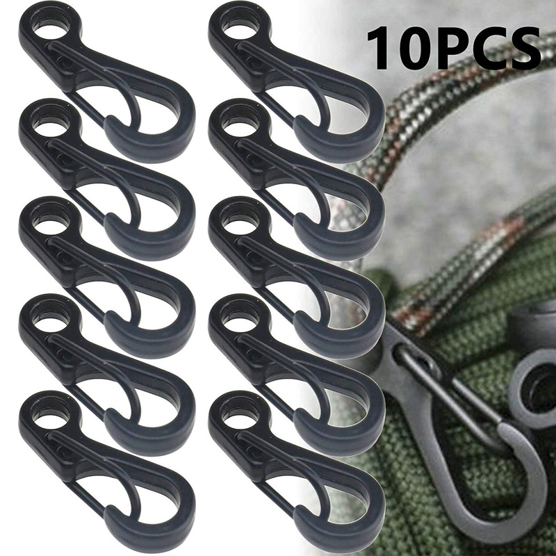 10 قطعة/الوحدة حلقة تسلق صغيرة - مراجعة Outdoor Camping Essential Gear وسعره