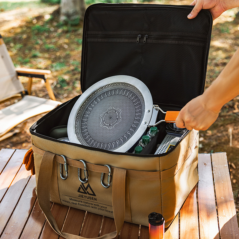 صندوق تخزين أدوات المائدة قابل - مراجعة Outdoor Camping Uk وسعره