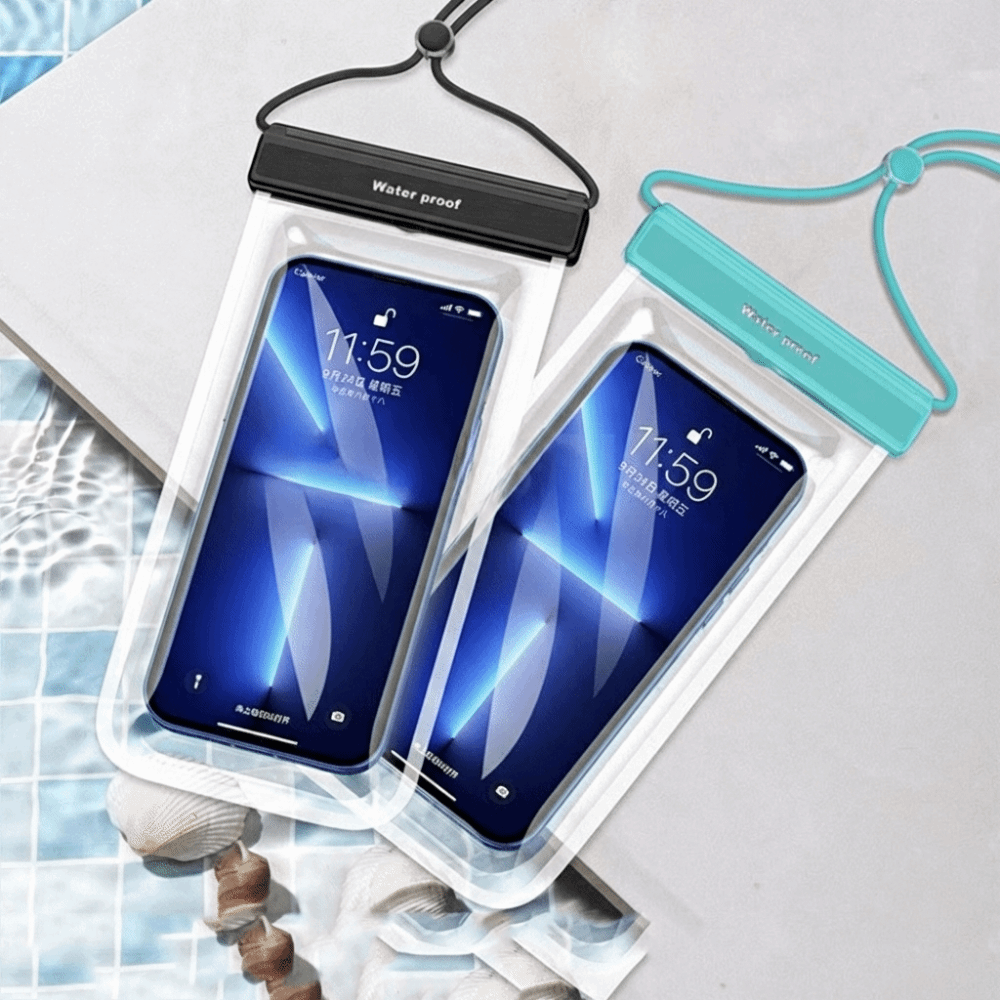حقيبة هاتف مقاومة للماء بشاشة  - مراجعة Dry Bag Waterproof وسعره