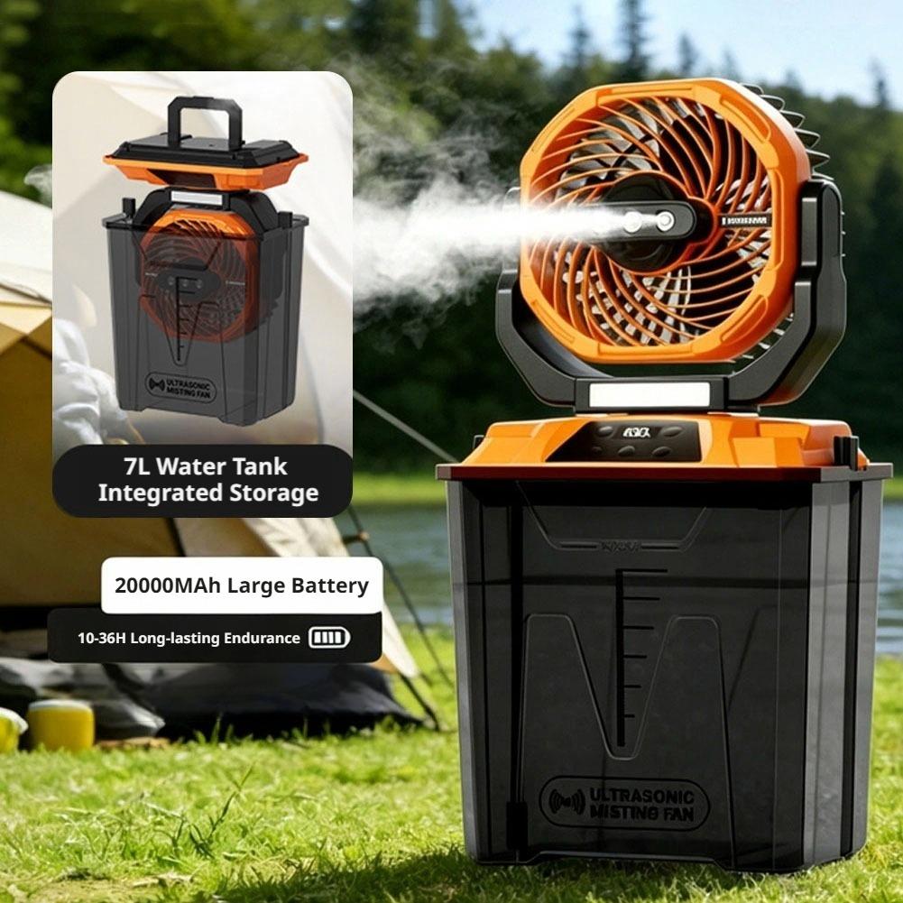 مروحة تبريد محمولة جديدة للاست - مراجعة Outdoor Camping Ventilator وسعره