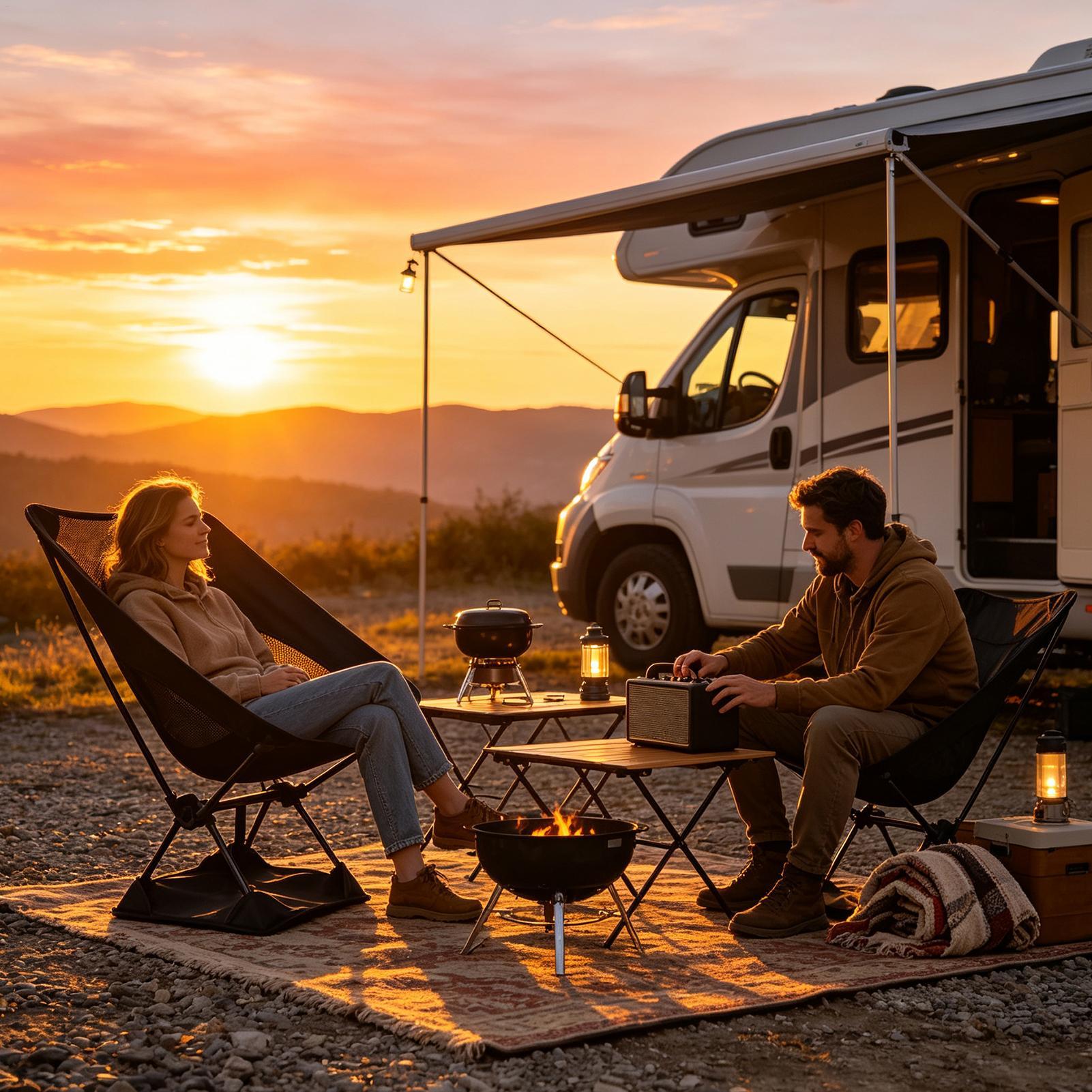 غطاء أرضي لكراسي التخييم سهل ا - مراجعة Outdoor Camping Rugs وسعره