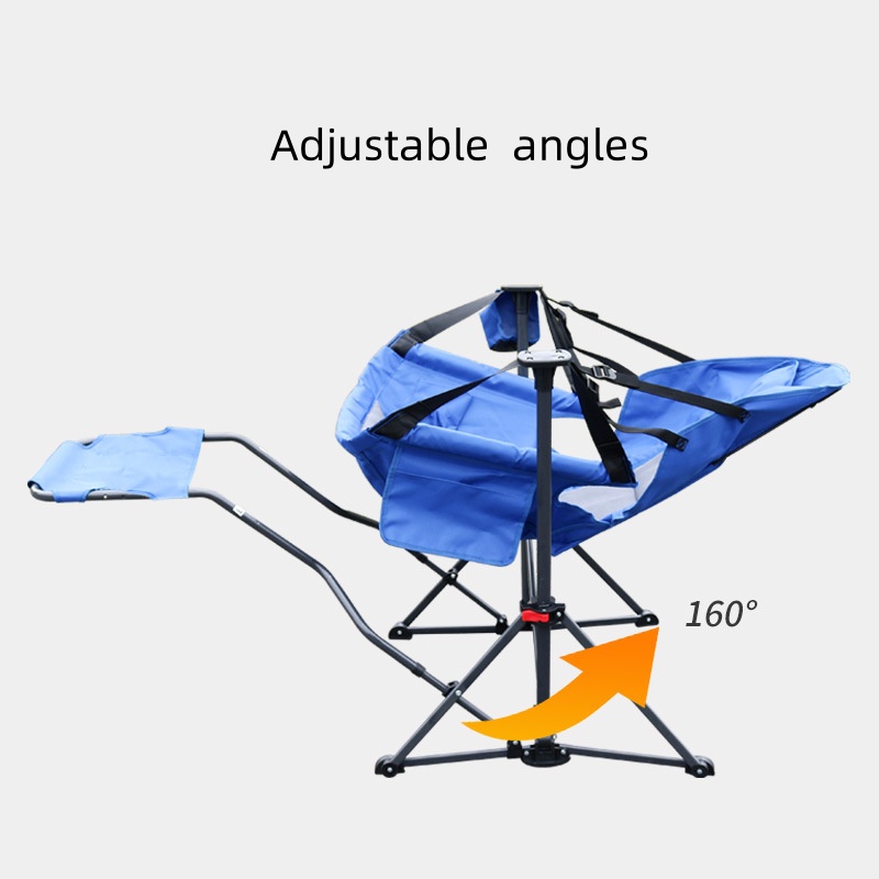 كراسي تخييم محمولة قابلة للطي  - مراجعة Outdoor Camping Rocker وسعره