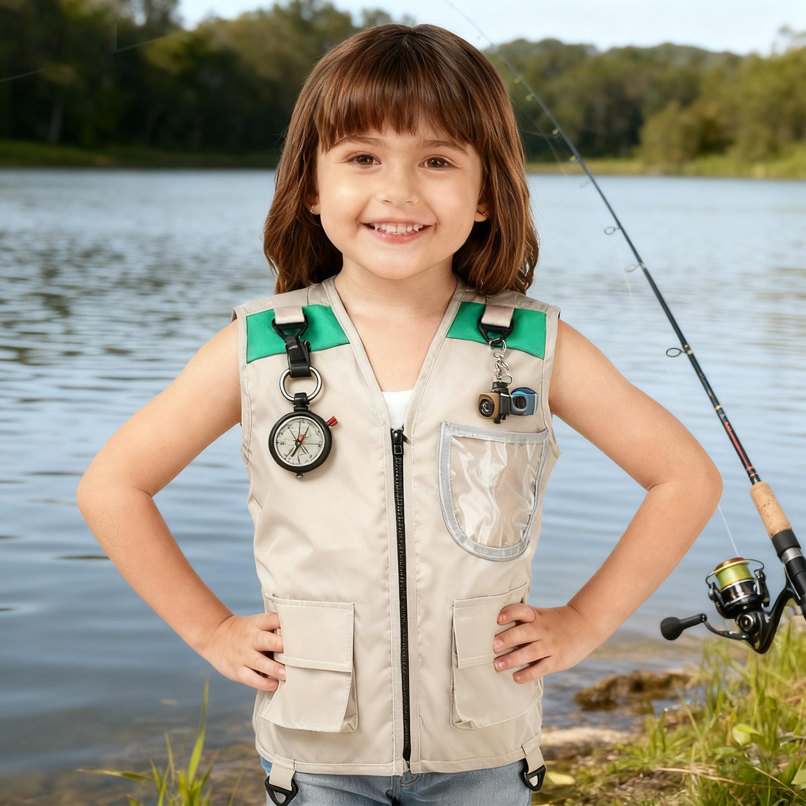 أطفال البضائع سترة بلا أكمام ز - مراجعة Outdoor Camping Activities For Kids وسعره