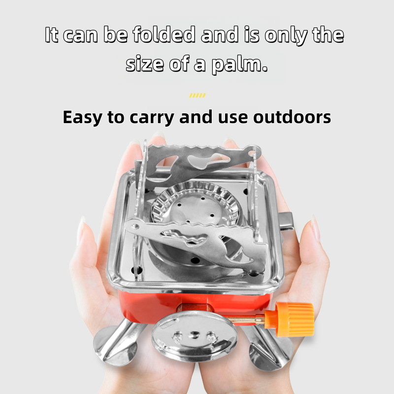 موقد غاز محمول قابل للطي للتخي - مراجعة Outdoor Camping Oven وسعره