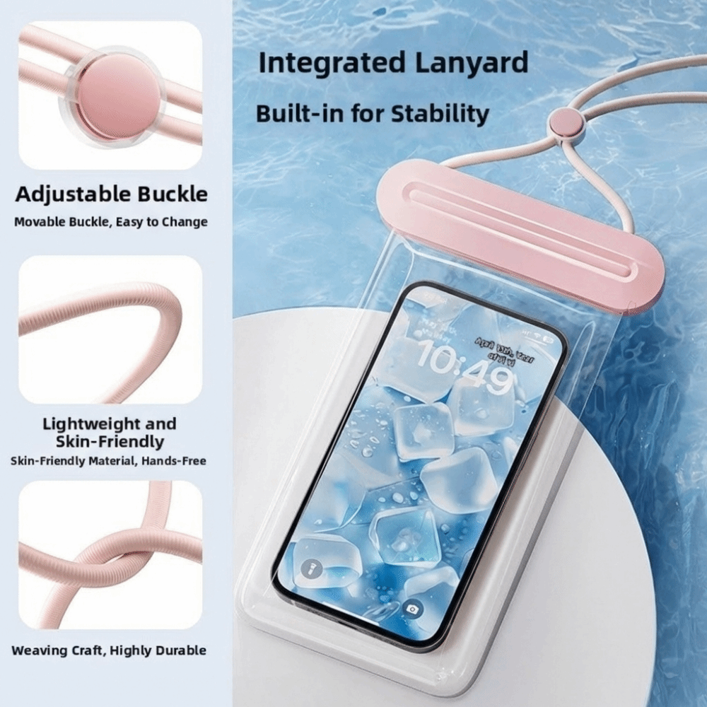 حقيبة هاتف محمول مقاومة للماء  - مراجعة Dry Bag Waterproof وسعره