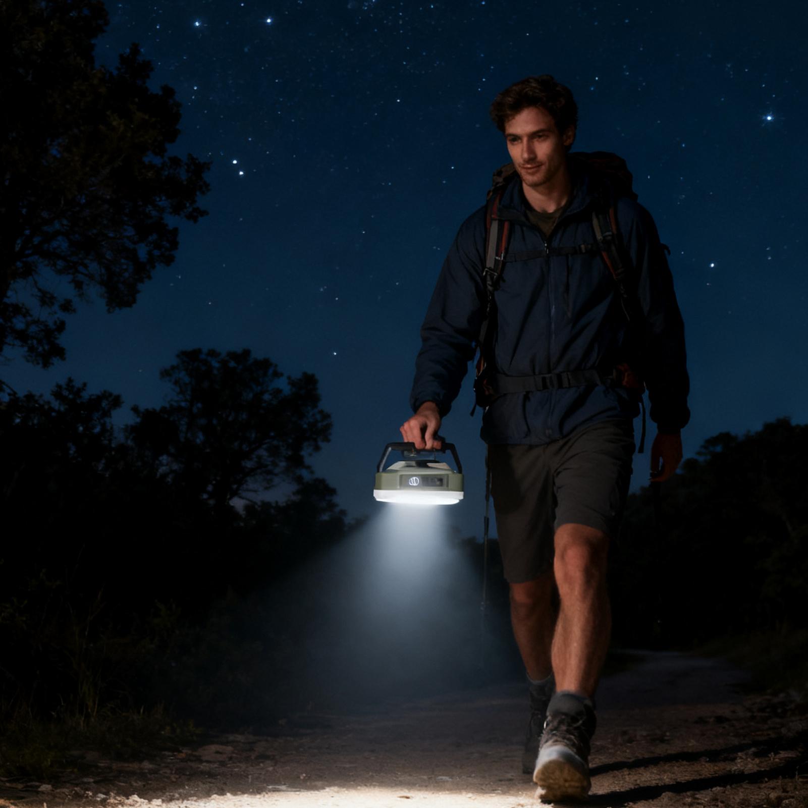 فانوس التخييم القابلة لإعادة ا - مراجعة Outdoor Camping Jobs وسعره