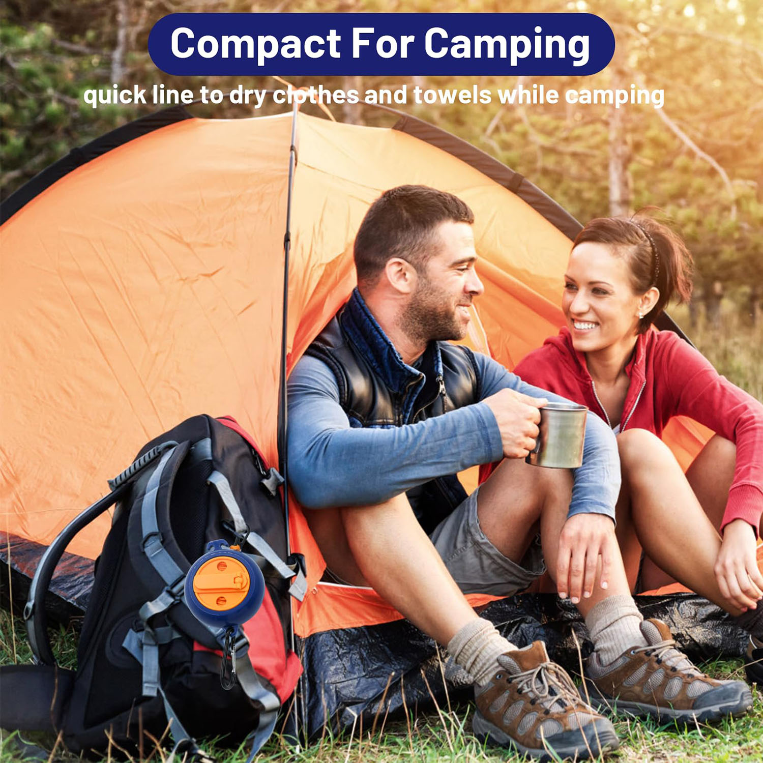 10 متر المحمولة السفر التخييم  - مراجعة Camping Rope وسعره