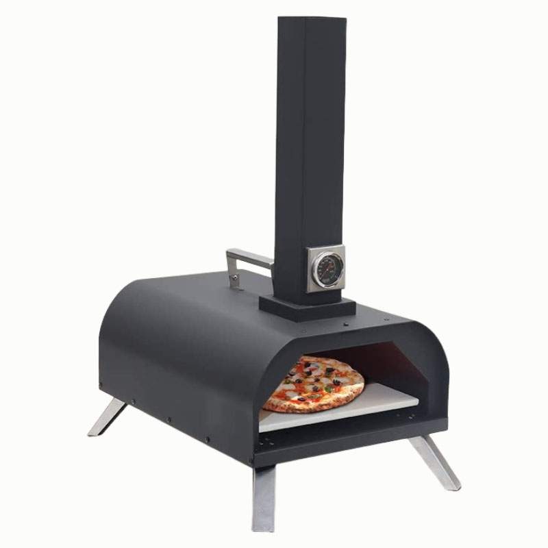 فرن بيتزا محمول من الفولاذ الم - مراجعة Outdoor Camping Oven وسعره