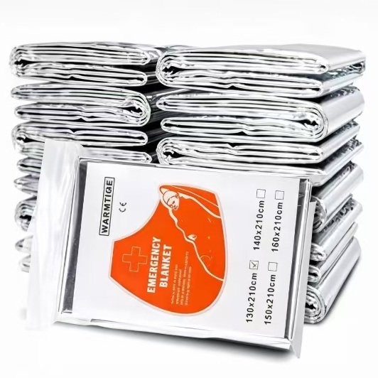 بطانية حرارية طوارئ من مايلار، - مراجعة Outdoor Camping Blanket وسعره
