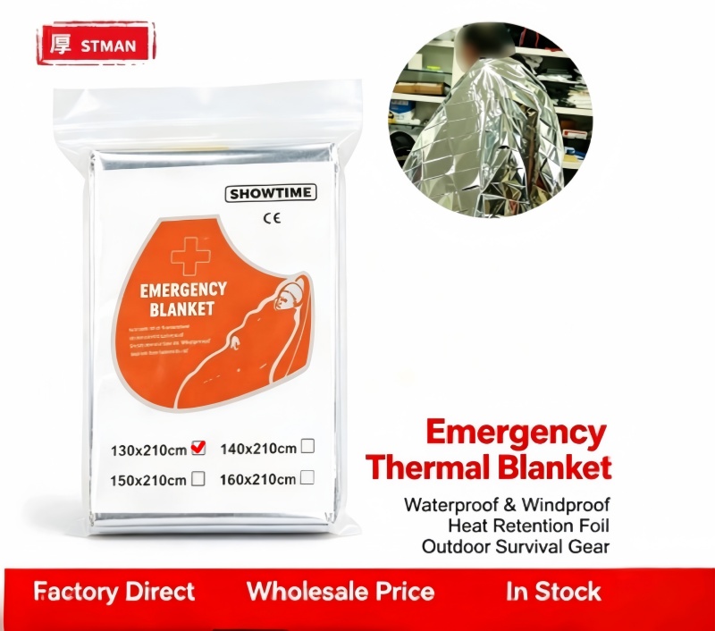بطانية حرارية طوارئ من مايلار، - مراجعة Outdoor Camping Blanket وسعره