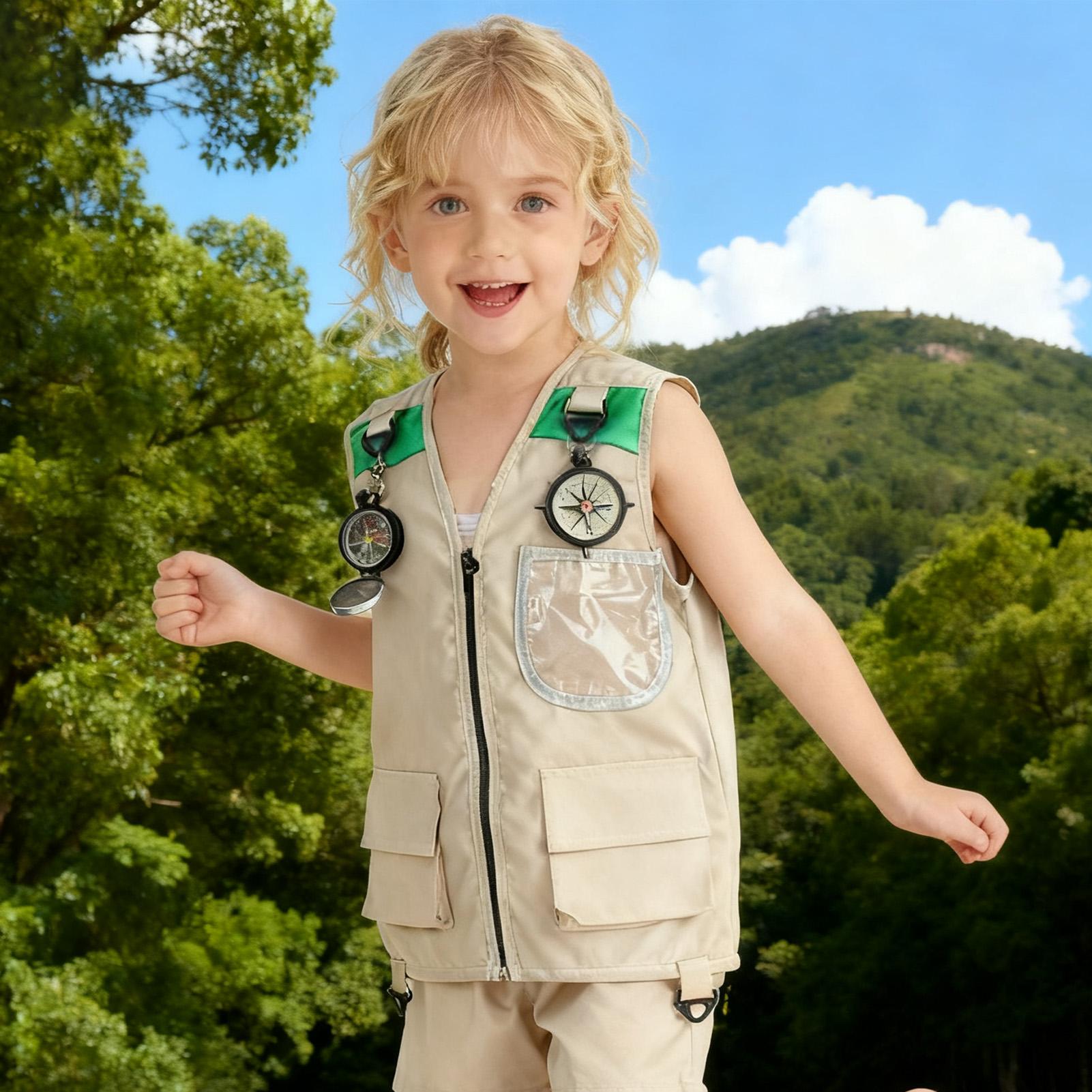 أطفال سترة لصيد السمك بلا أكما - مراجعة Outdoor Camping Activities For Kids وسعره