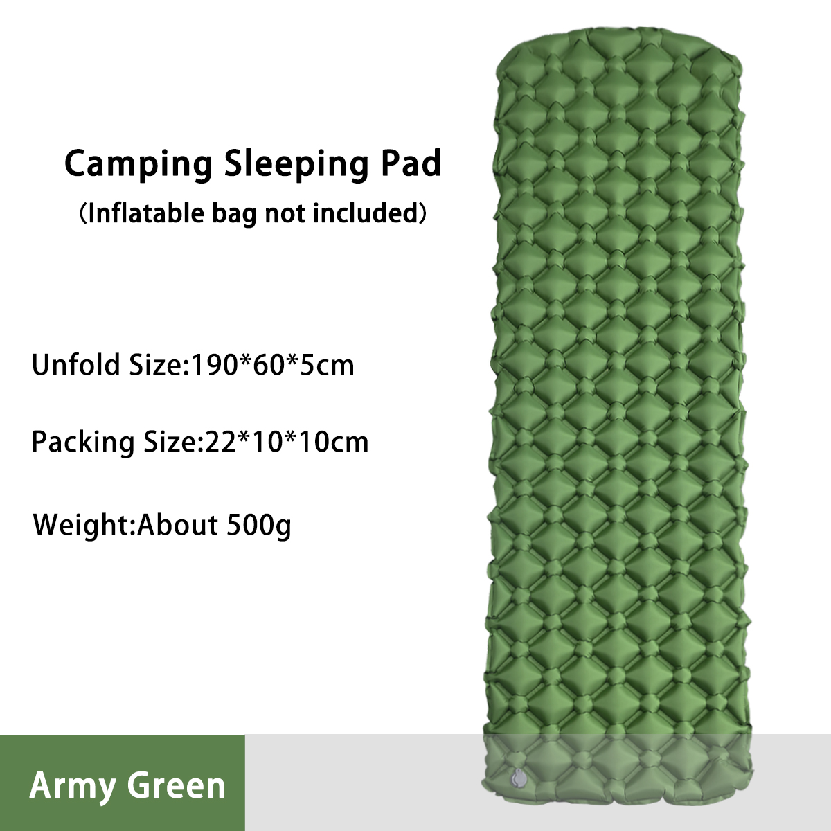 فراش قابل للنفخ للتخييم، سرير  - مراجعة Outdoor Camping Blanket وسعره