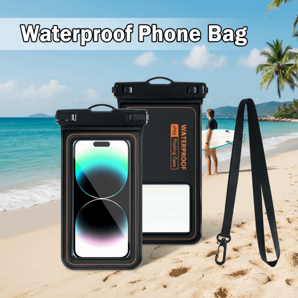 حقيبة هاتف مقاومة للماء بشاشة  - مراجعة Dry Bag Waterproof وسعره